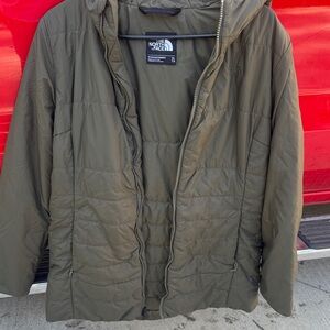 The North Face Women's Olive Puffer Jacket